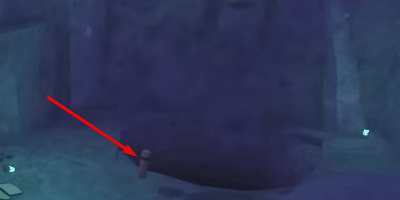 Fisch Ancient Archives guide waterfall cave post