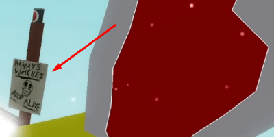 Slap Battles lobby note location