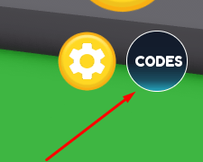 The CODES button in Get Huge Simulator