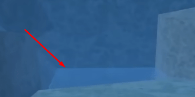 Fisch Poseidon Rod Poseidon's Temple pool of water