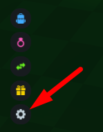 The Settings icon in MOUNT RNG