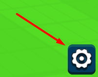 The settings icon in Level Your Weapon