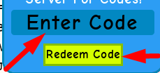 The code redeeming interface in Spts : Return Of The Reaper