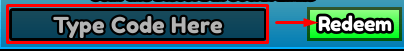Squishy Dumpling Duel codes section