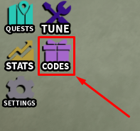 Drift Carts codes button