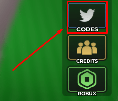 Evade codes button
