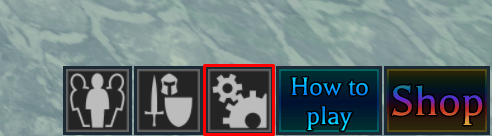 Adventure Guild Battles settings icon