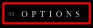 ANALOG options button