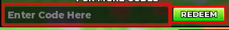 Roll Your Army codes section