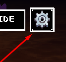 The settings icon in UNDERTALE: Multiplayer