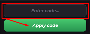 Ultimate Gym Game codes section