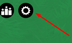 The settings icon in Evomon