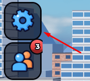 Gear icon in Smash the City