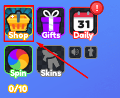 Fruit Fight shop button