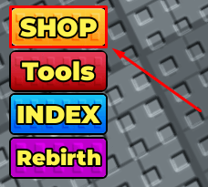 Rope a Brainrot shop button