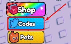 Fireball Training codes button