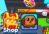 Shop icon in +1 Speed Per Click