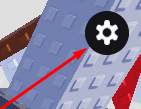 The settings icon in This is actually a laser.