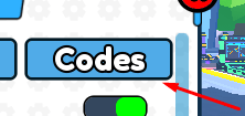 The Codes button in +1 Car Training