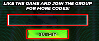 Endzone: Strike enter codes box and submit button