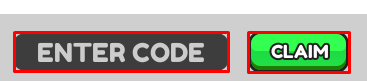Animal Training enter codes box and claim button