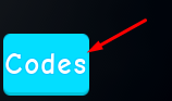 Codes button in Weight Lifting Simulator 3