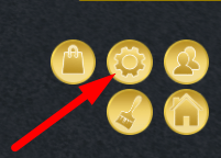 The Settings icon in Ultimate Mansion Tycoon