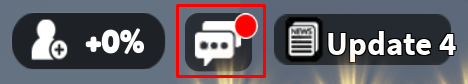 Train Race chat box icon