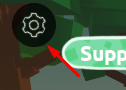 Gear icon in Camping with 99 Cat