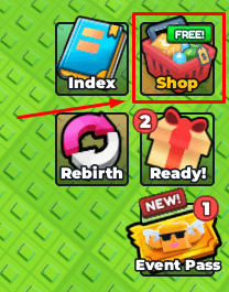 Be a Lucky Block shop button