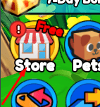 The Store button in Aqua Racer