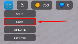 DUEL Warriors code button