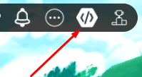 The codes icon in Project: Aura