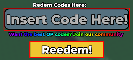 * X9999 * Steal An Brainrots MODDED enter codes box and redeem button