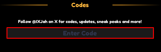 Anime Card Adventures enter codes box