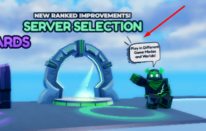 Blade Ball Server Selection Portal