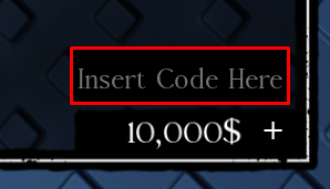 Mistaken enter codes box