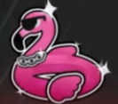 Thug Flamingo Floatie