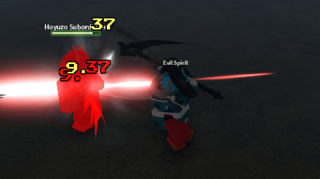 Fighting a Hoyuzo Subordinate in Slayers 2