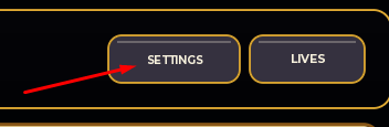 SETTINGS button in BitDeadlySins