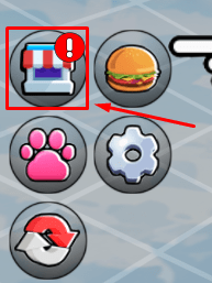 +1 Fat Per Eat Food shop button