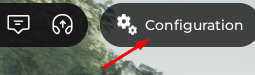 The "Configuration" button in Bikelife Miami 2