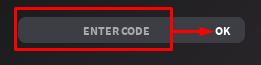 The codes section in Corsa Legends