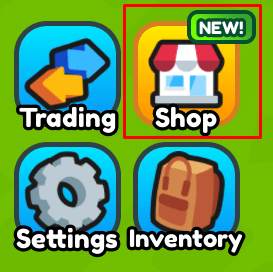 Flying RNG shop button