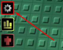 Luck Incremental settings icon