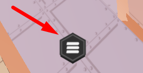 The Menu icon in Mining Tycoon