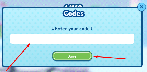 The blank box and Done button in Find Tamagotchi