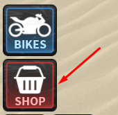 SHOP icon in Moto Empire