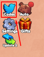 Pet Quest codes button