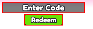 Plane Training enter codes box and redeem code button